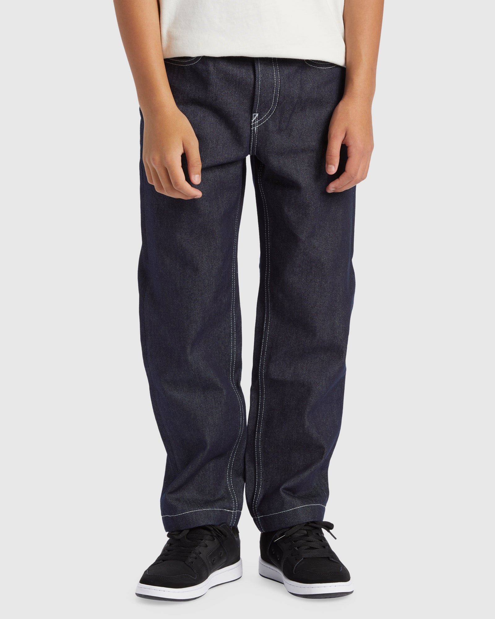 Boy's Worker Baggy Denim Rri Pants