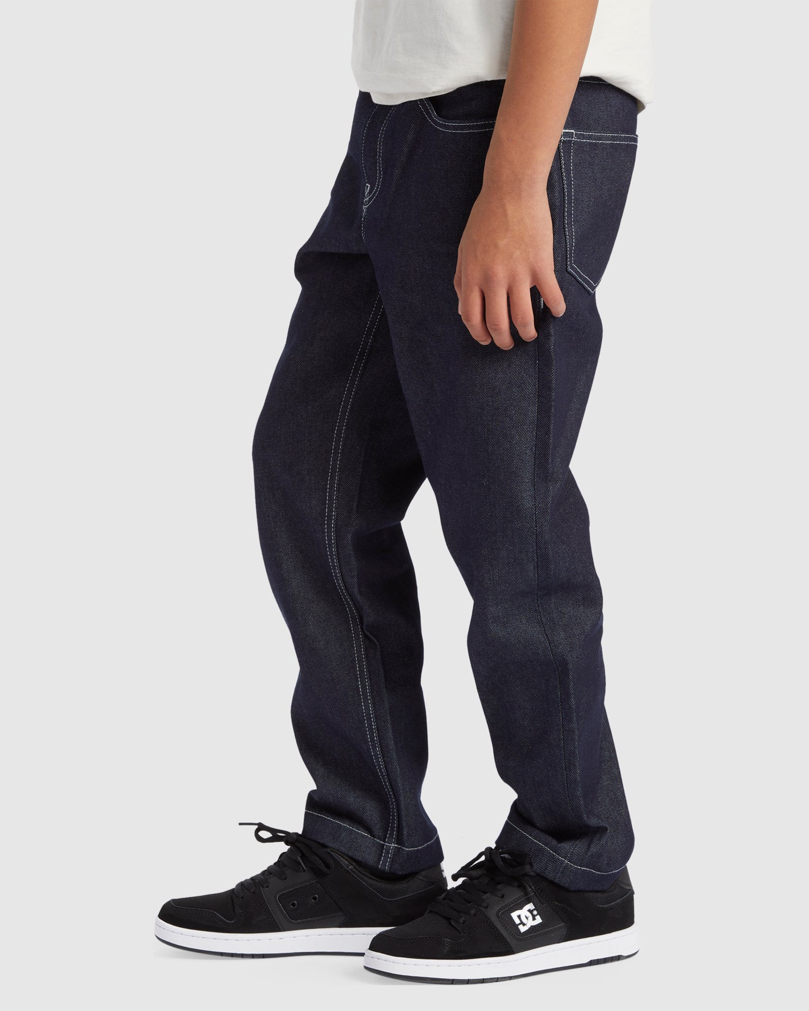 Boy's Worker Baggy Denim Rri Pants