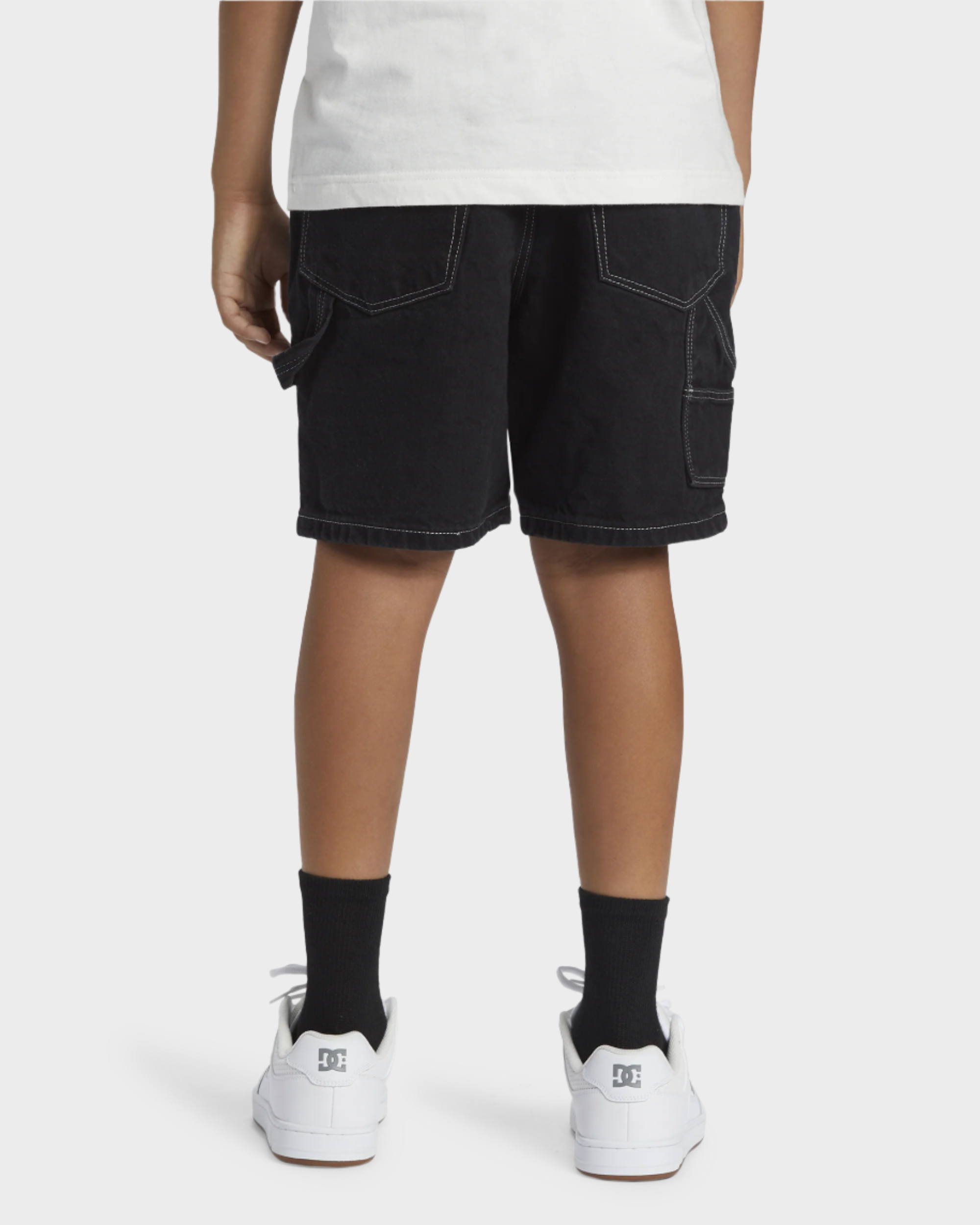 Boys 8-16 Carpenter Baggy Denim Shorts