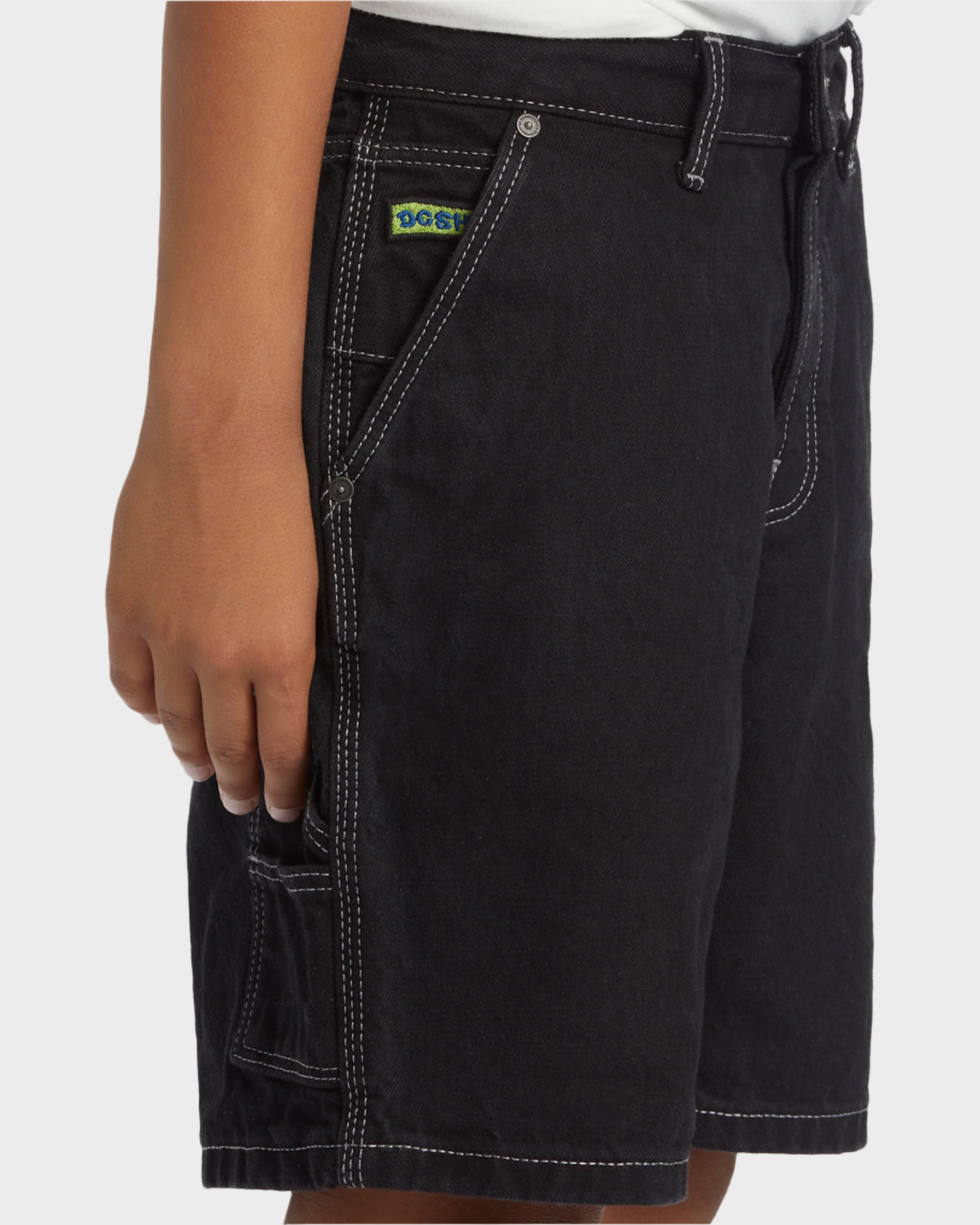 Boys 8-16 Carpenter Baggy Denim Shorts
