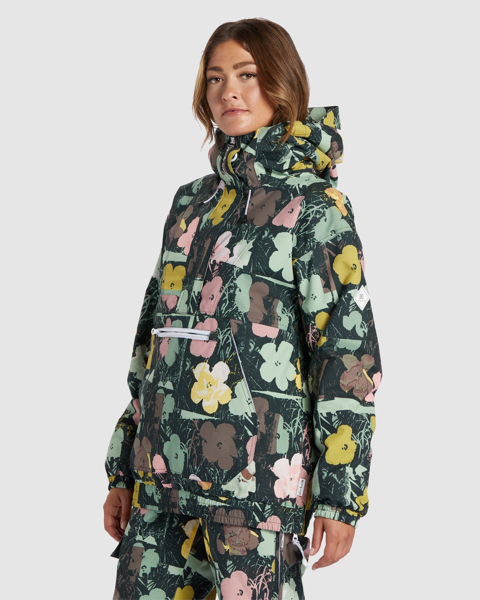 Womens Andy Warhol Chalet Anorak Snow Jacket