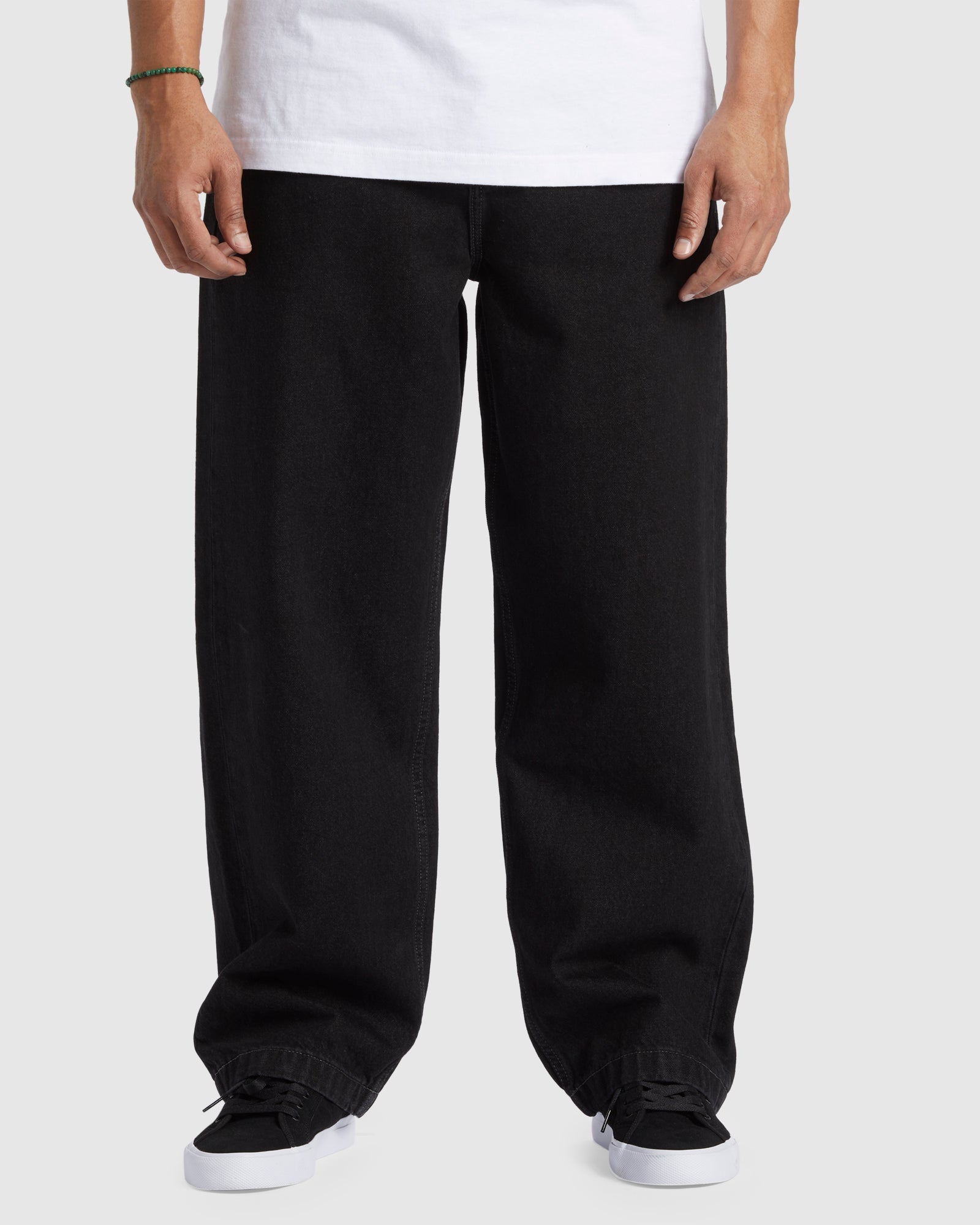 Mens Worker Baggy RBT Denim Pants