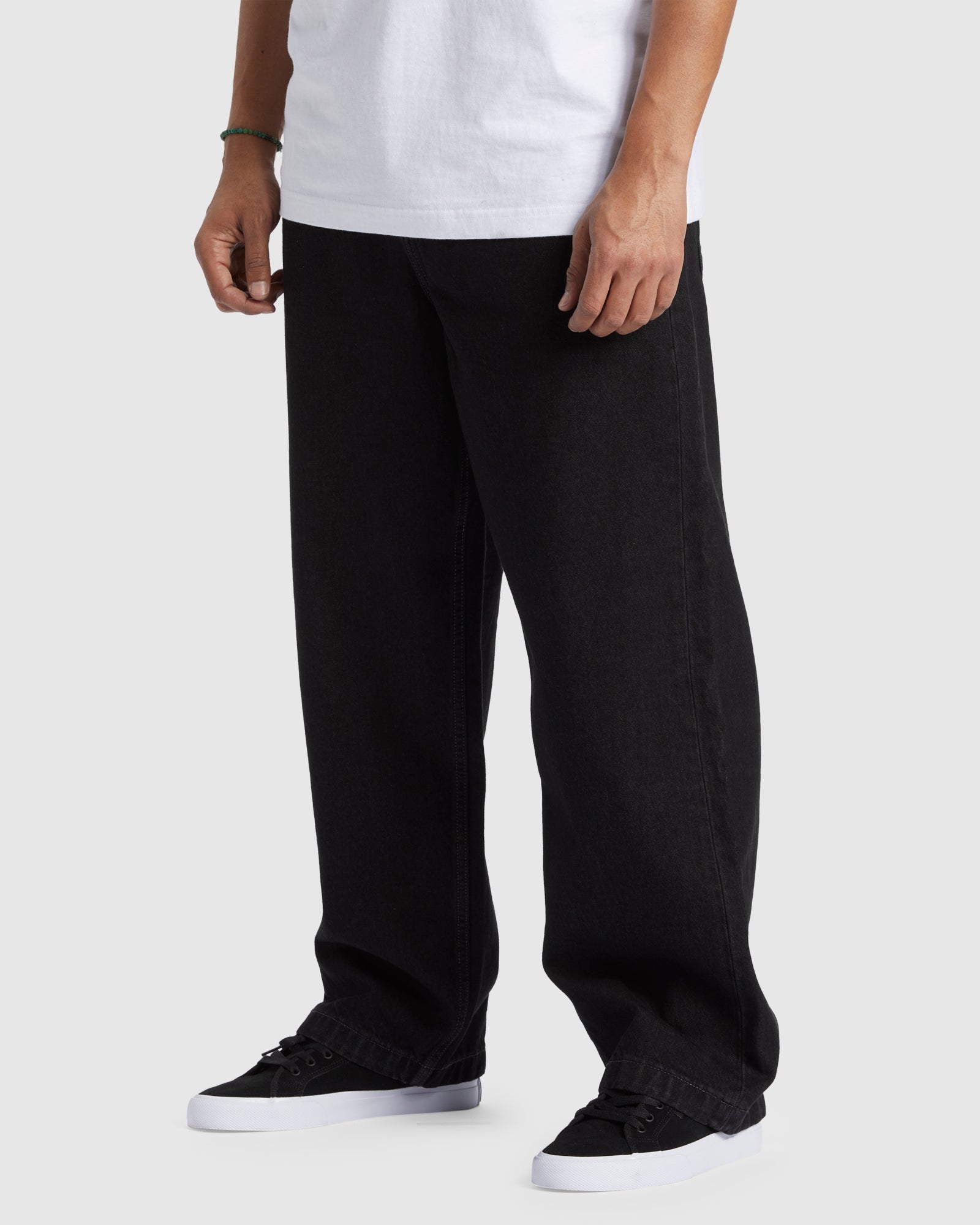 Mens Worker Baggy RBT Denim Pants