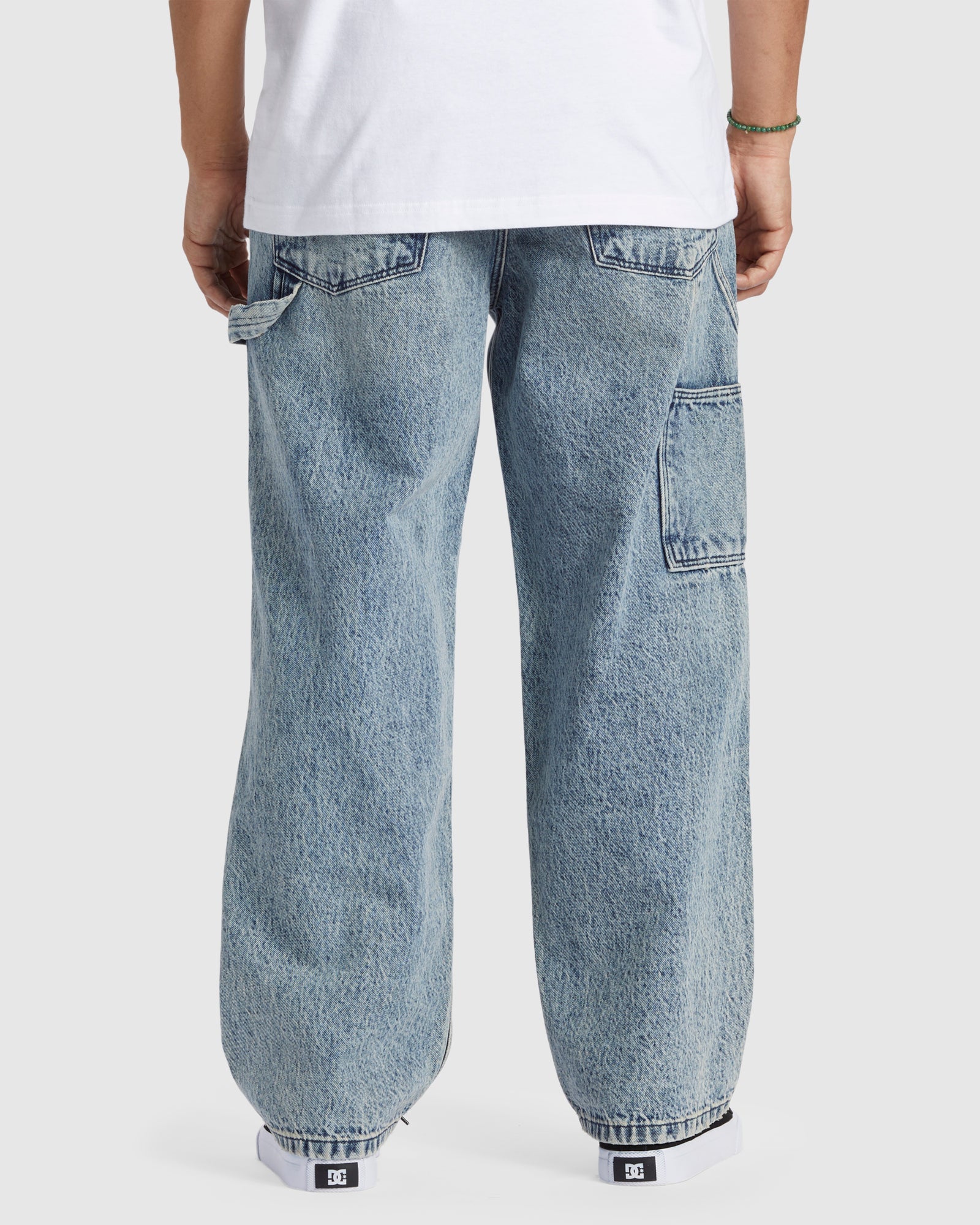 Mens Worker Baggy Carpenter RDI Denim Pants