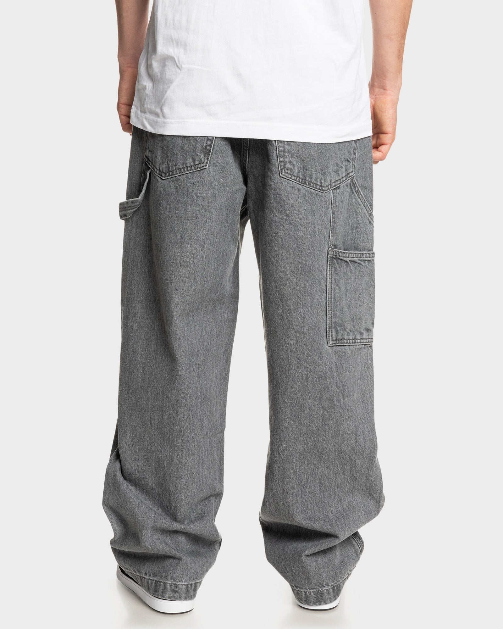 Mens Worker Baggy Relaxed Fit Jeans