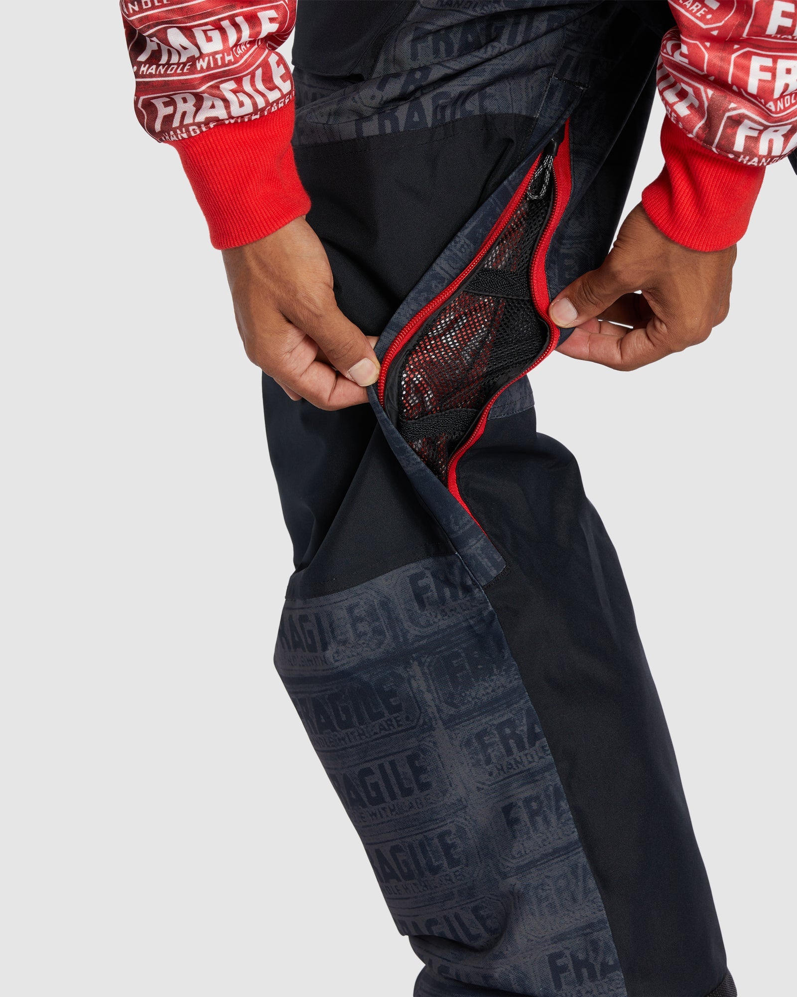 Mens Andy Warhol Shadow Snow Bib