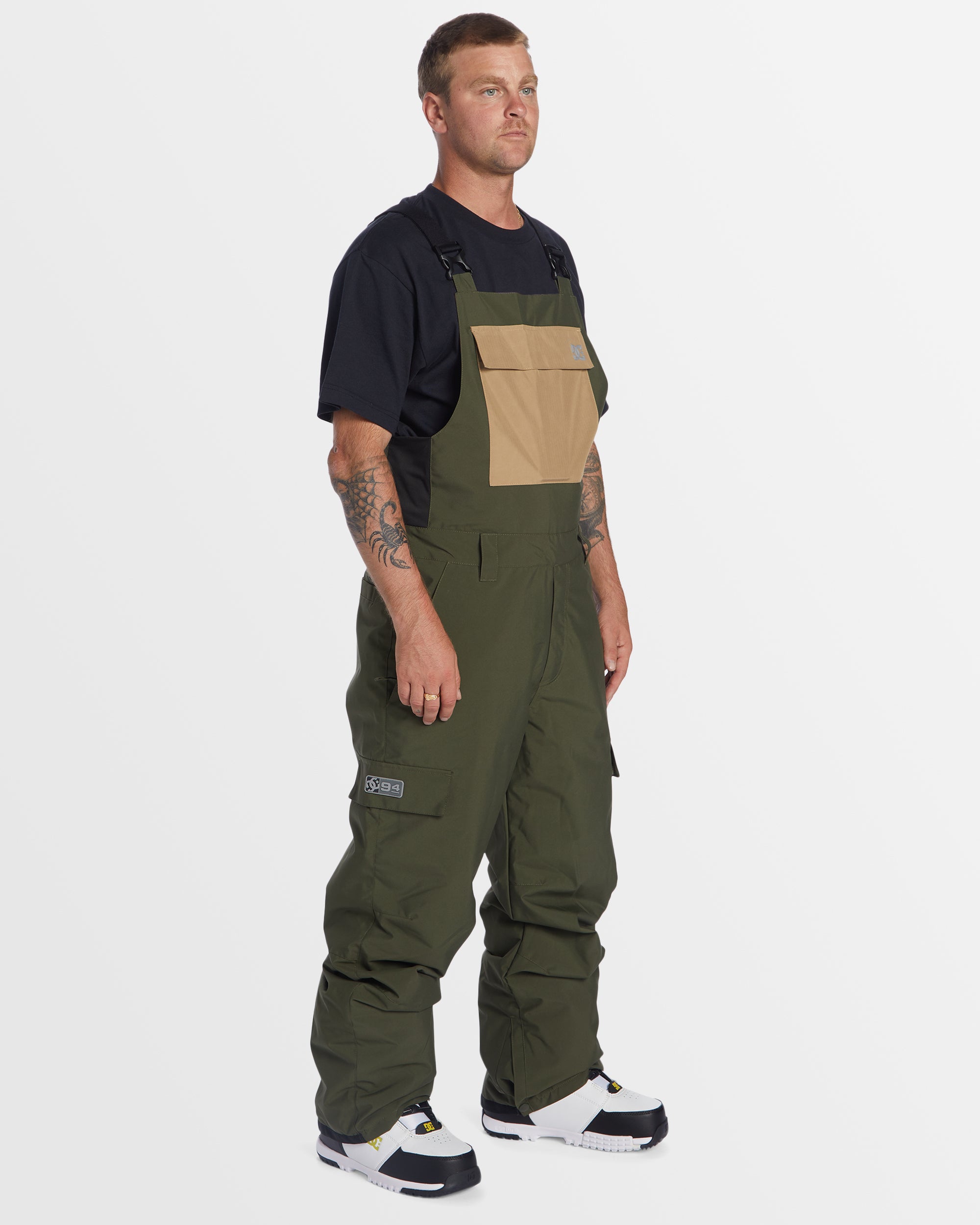 Mens Docile Snow Bib