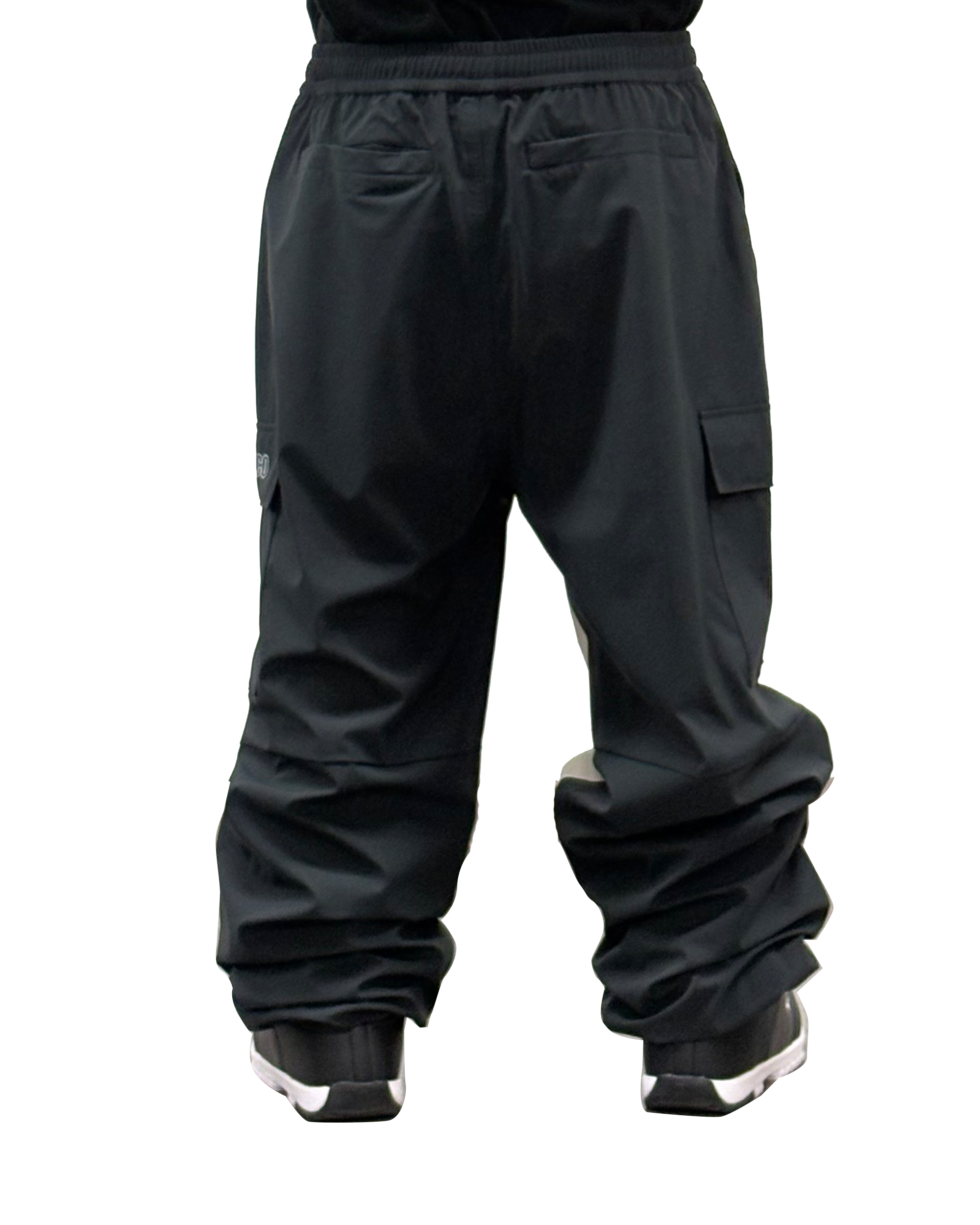 Mens Cargo Block Snow Pants
