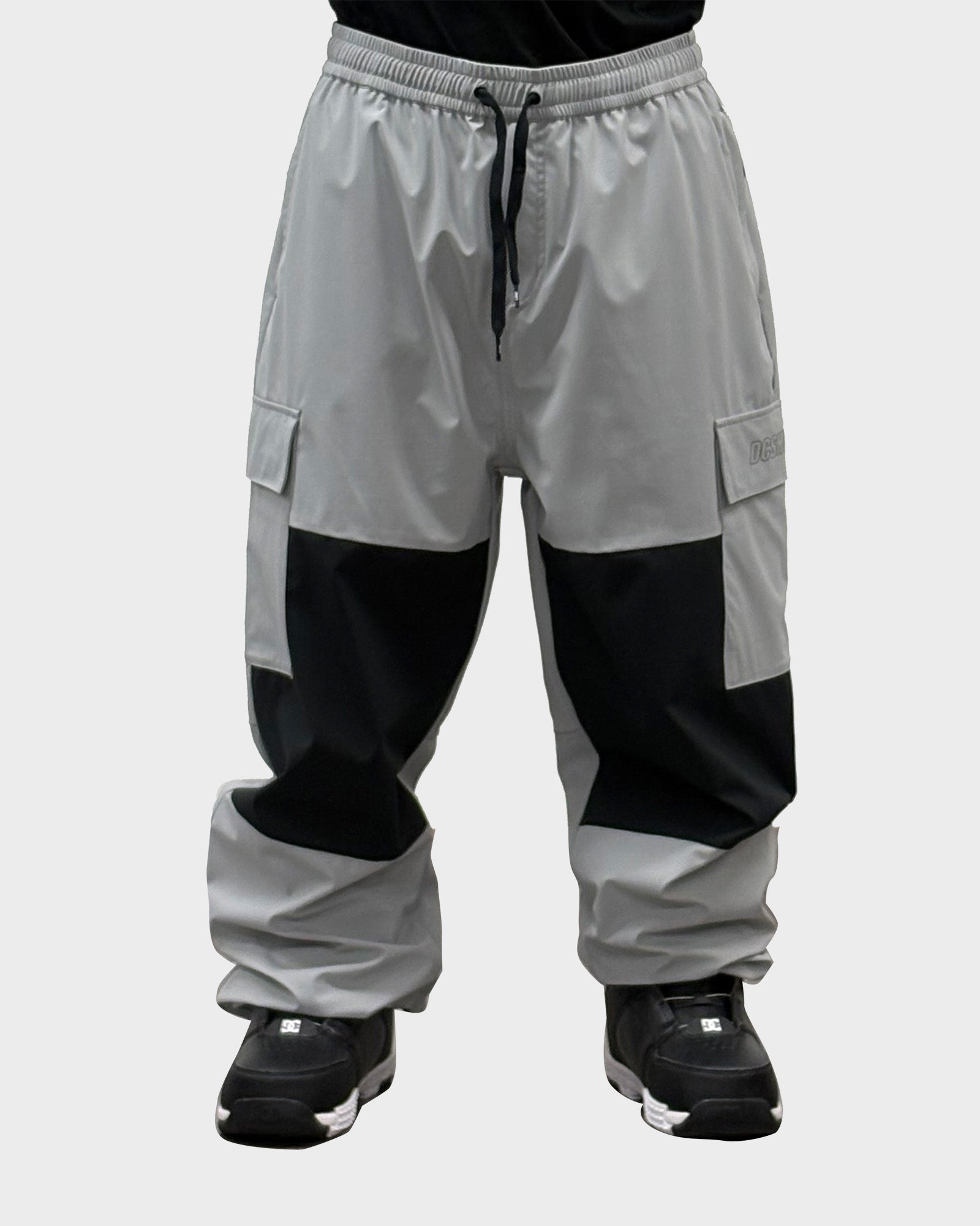 Mens Cargo Block Snow Pants