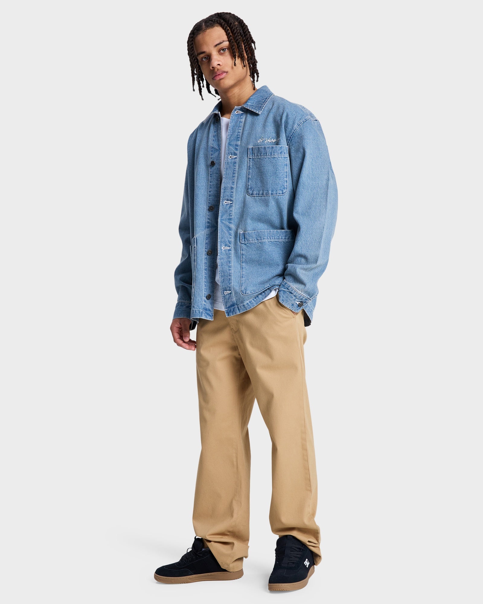 Mens Worker Relax Chino Pants
