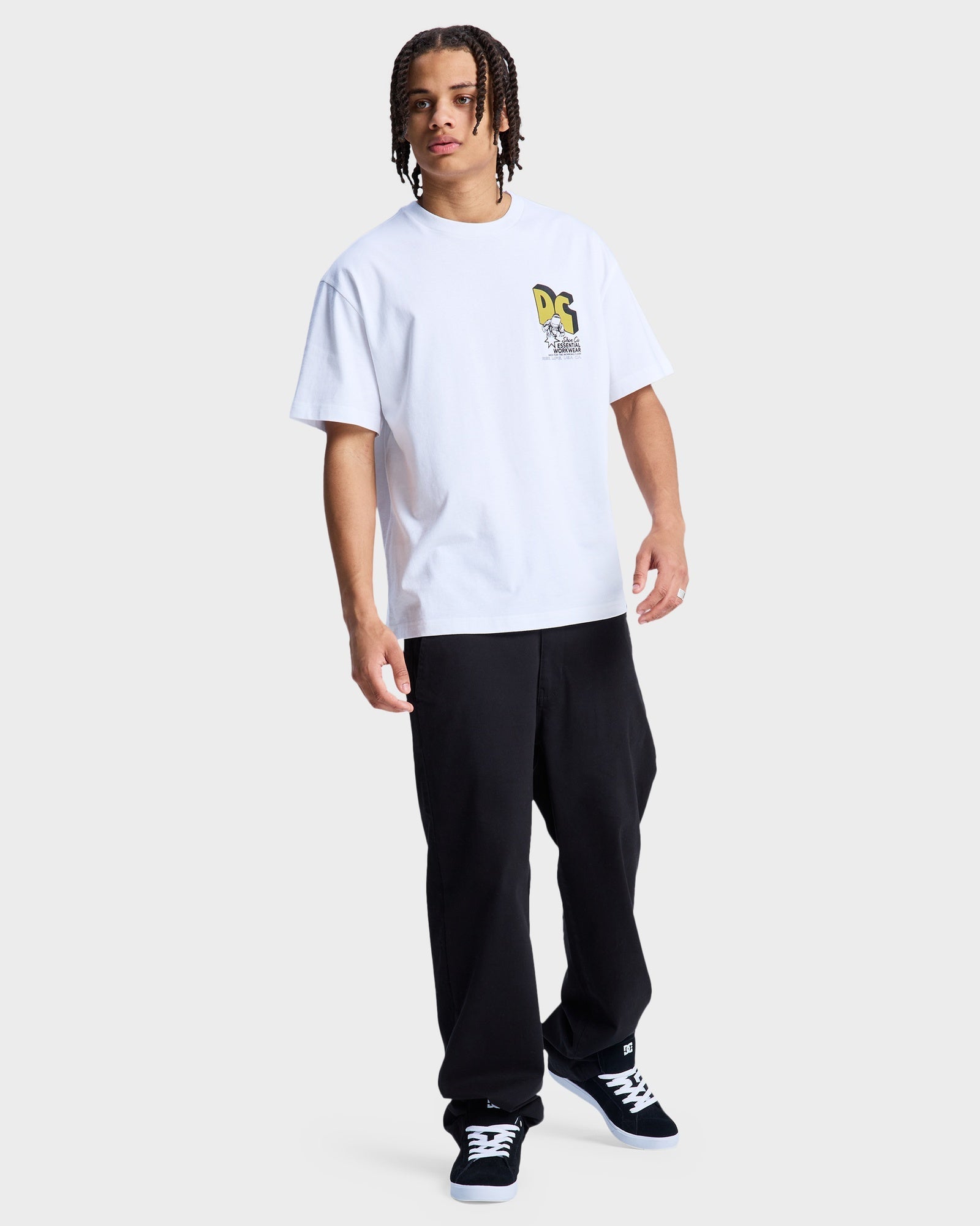 Mens Worker Relax Chino Pants