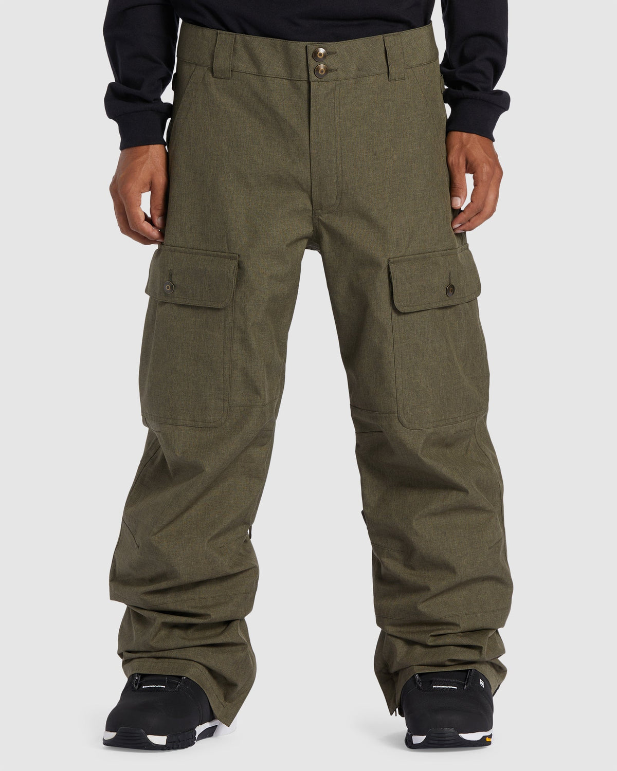 Mens Code Snow Pants - CAPERS / XS | DC Shoes
