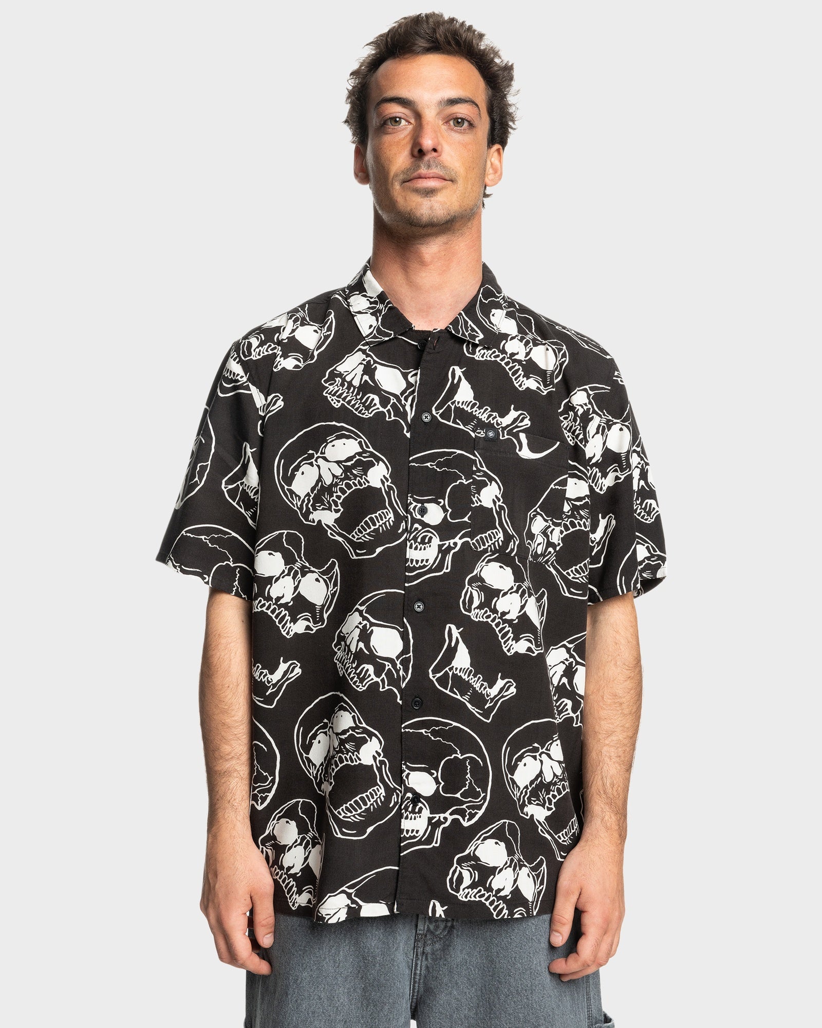Mens Fracture Short Sleeve Shirt