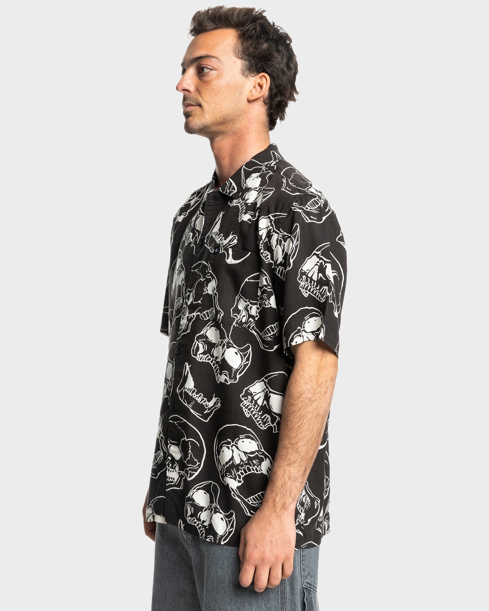 Mens Fracture Short Sleeve Shirt