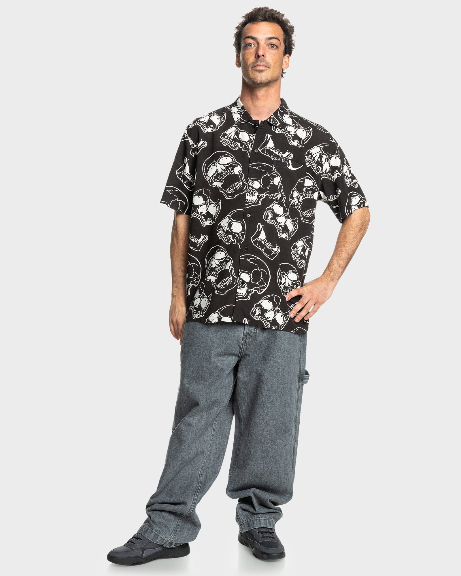 Mens Fracture Short Sleeve Shirt