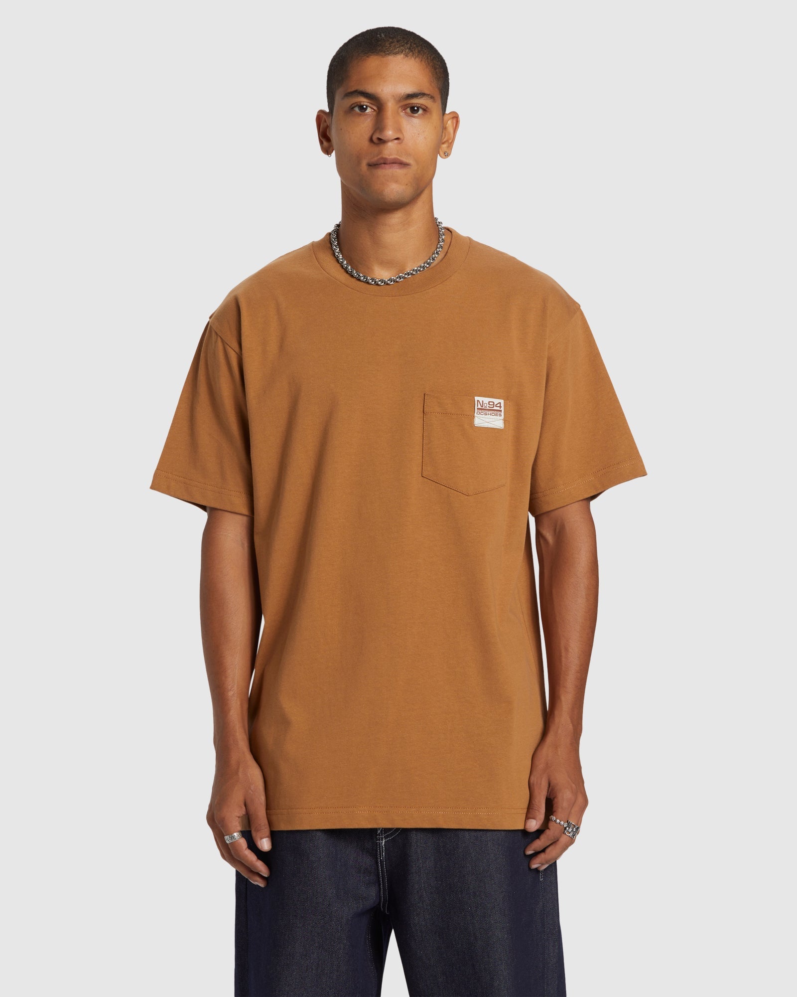 Mens No 94 Worker Pocket Heritage Short Sleeve T-Shirt