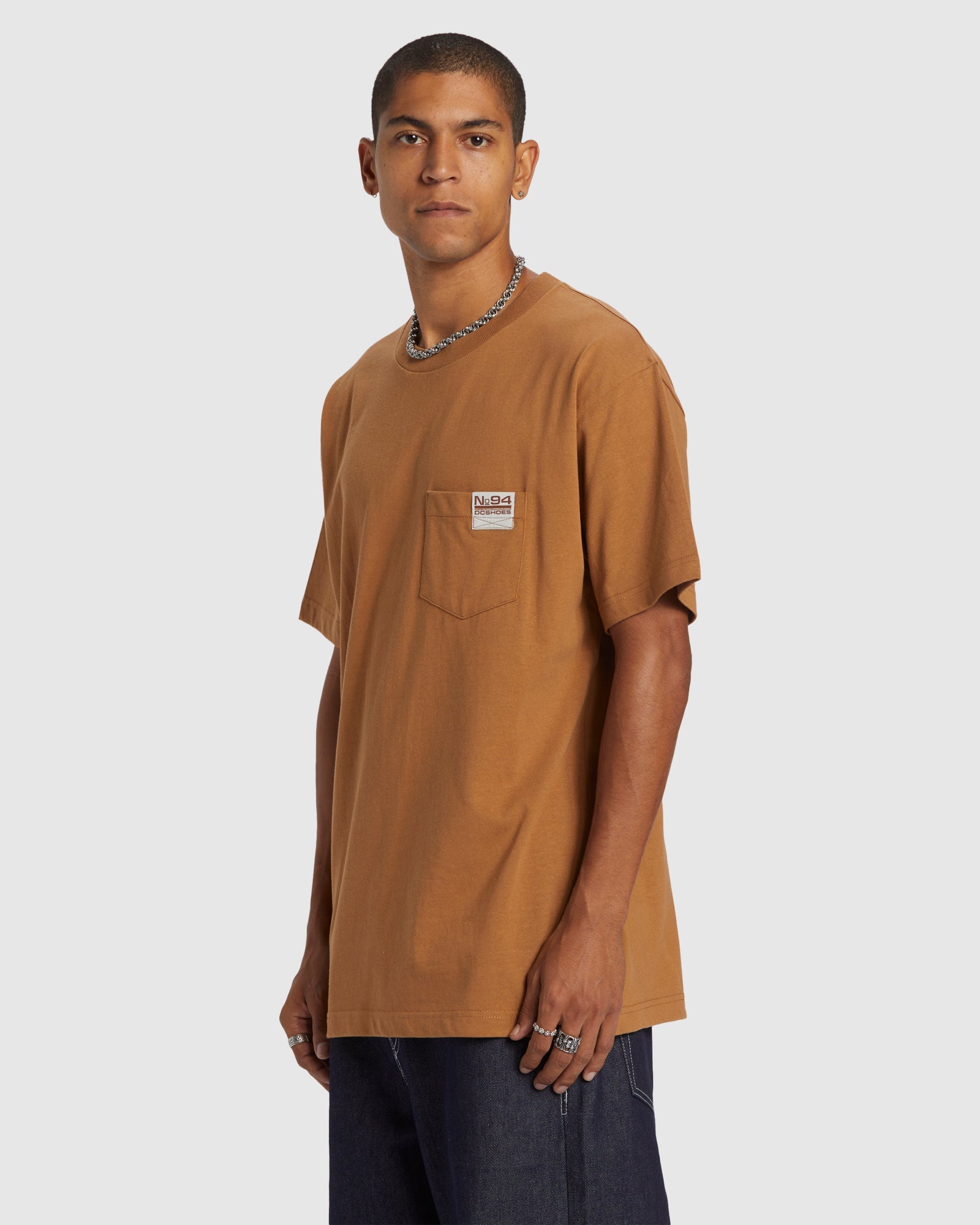 Mens No 94 Worker Pocket Heritage Short Sleeve T-Shirt