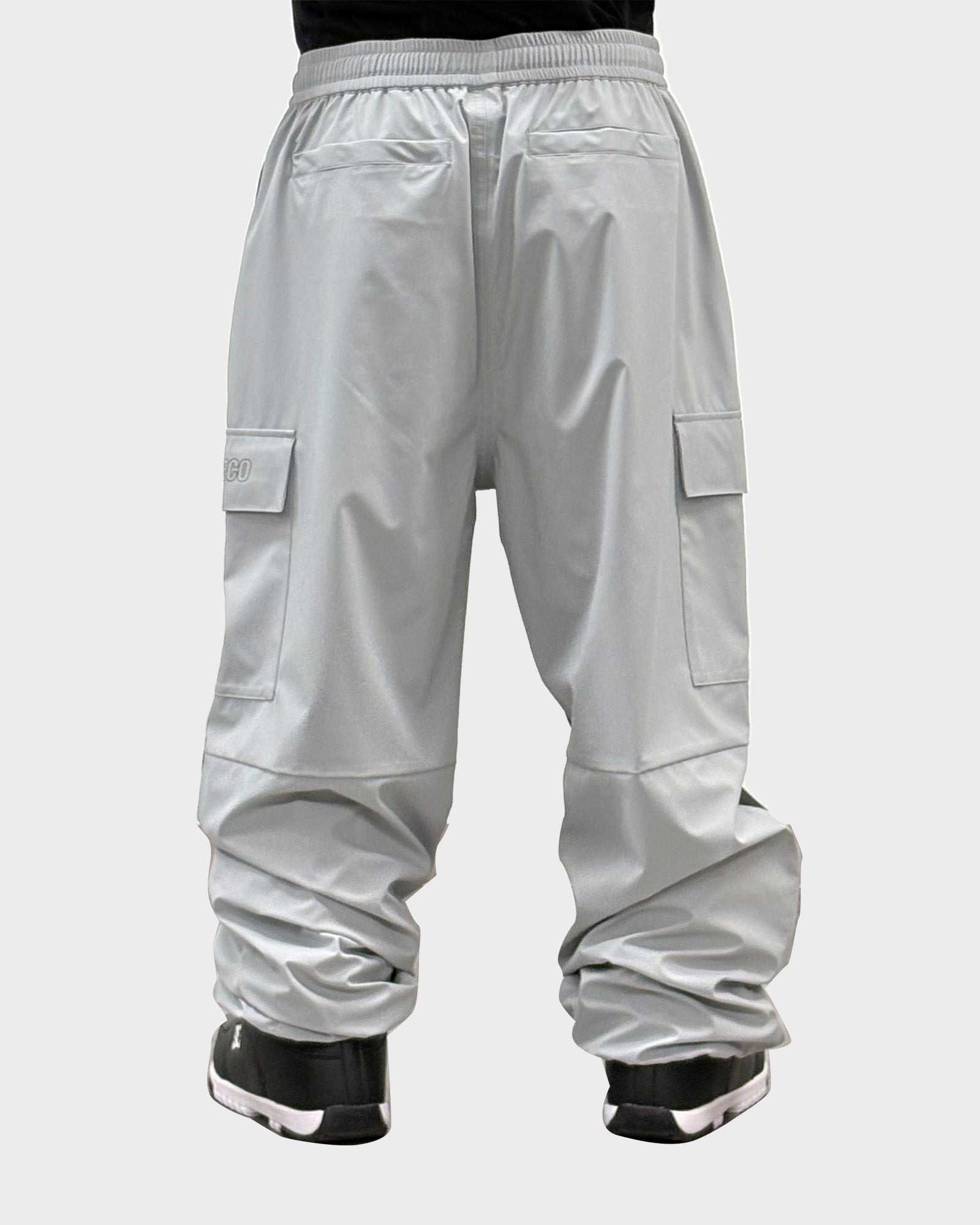 Mens Cargo Block Snow Pants