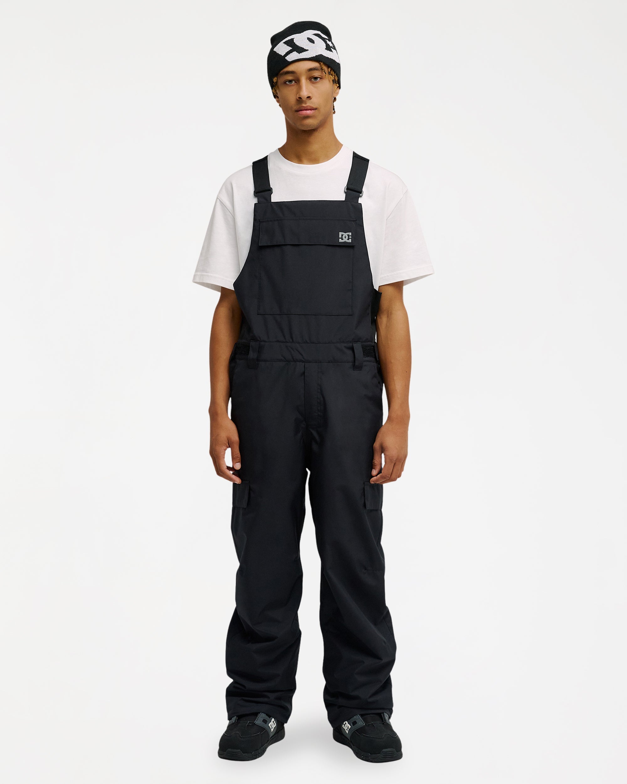 DC SHOES Bib スノーボード ビブパンツ XL／10K／PROFILL Mens Docile 10K Bib Snow Pants - BLACK / XS | DC Shoes