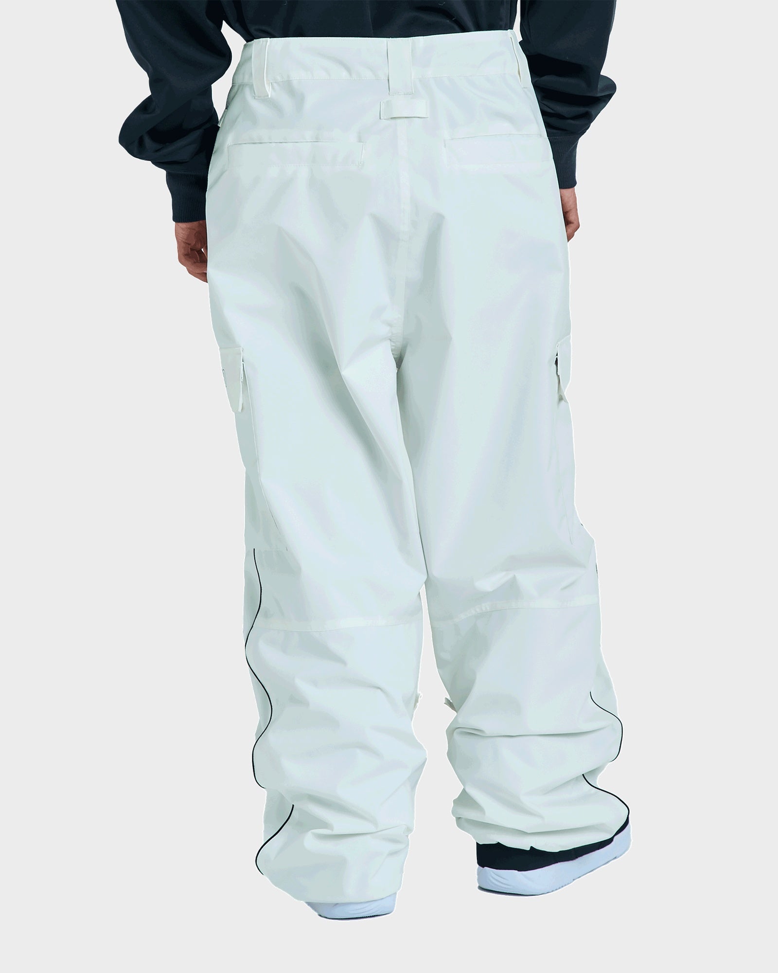 Mens Wide Cargo Snow Pants